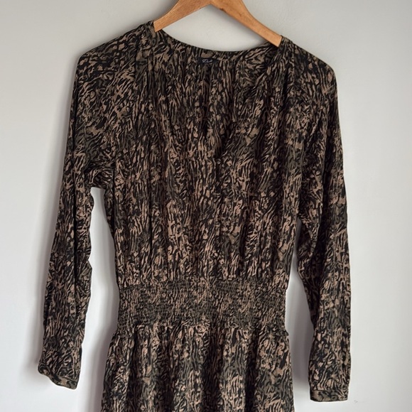 Rails Jasmine Smocked Waist Mini Dress Medium - Picture 5 of 13